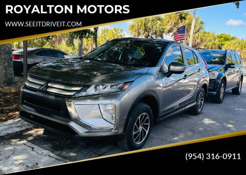 2020 Mitsubishi Eclipse Cross for sale at ROYALTON MOTORS in Plantation FL