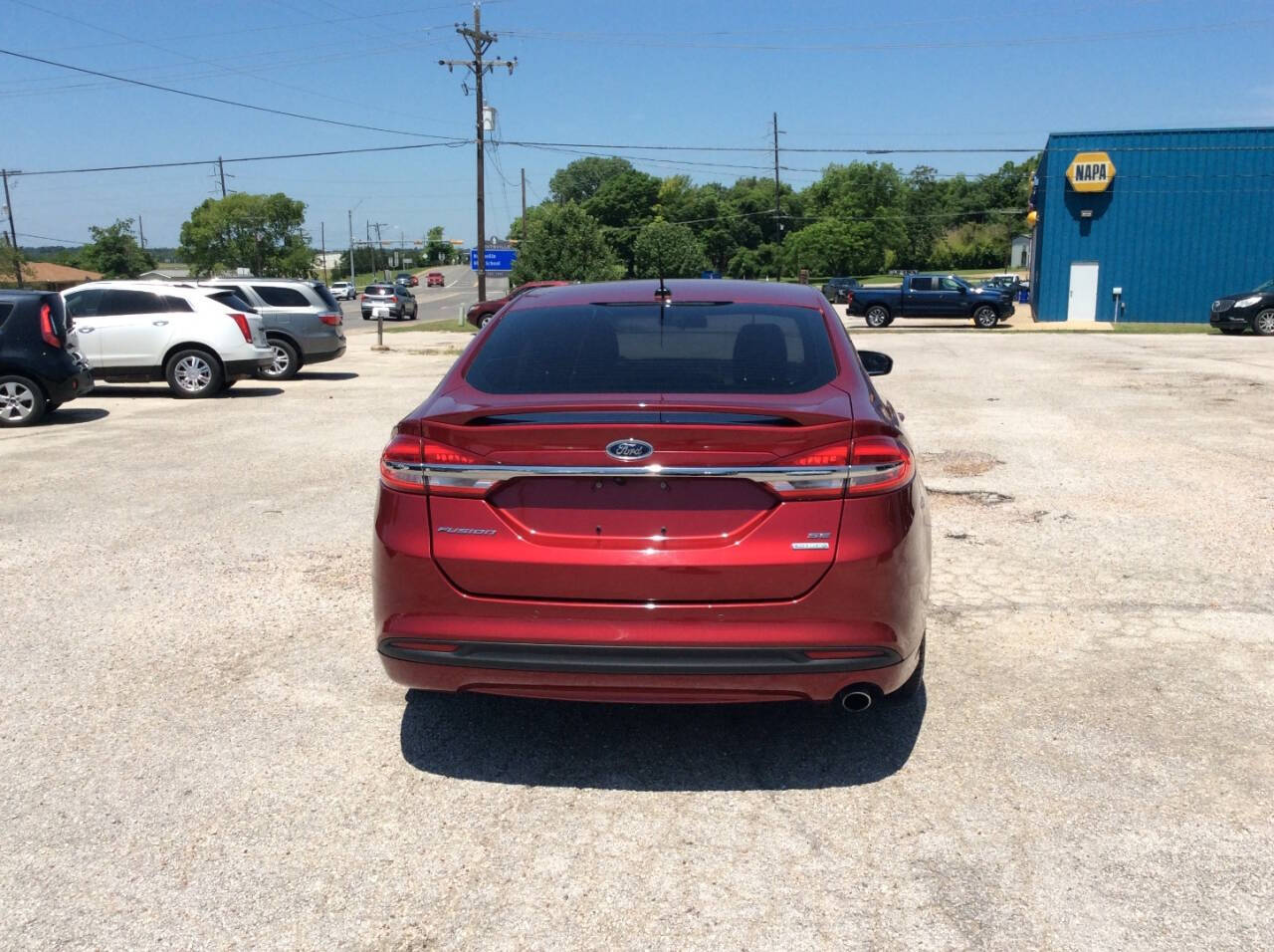 2018 Ford Fusion for sale at SPRINGTIME MOTORS in Huntsville, TX