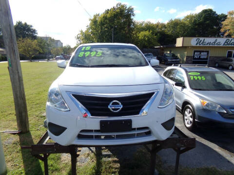 2018 Nissan Versa for sale at Credit Cars of NWA in Bentonville AR