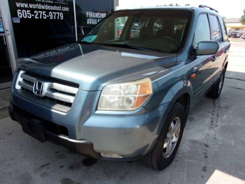 2008 Honda Pilot for sale at World Wide Automotive in Sioux Falls SD