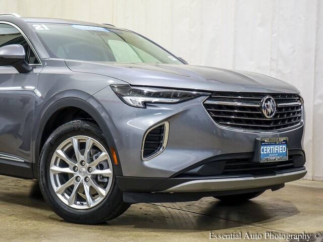 Used 2021 Buick Envision Preferred with VIN LRBAZLR44MD147453 for sale in Tinley Park, IL