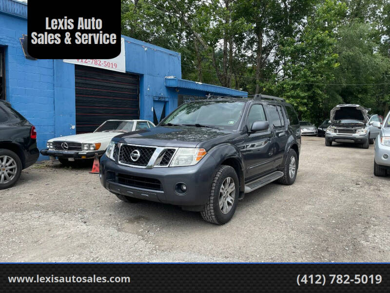 2010 Nissan Pathfinder for sale at Lexis Auto Sales & Service in Pittsburgh PA