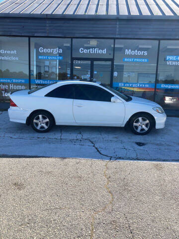 2005 Honda Civic for sale at Georgia Certified Motors in Stockbridge GA