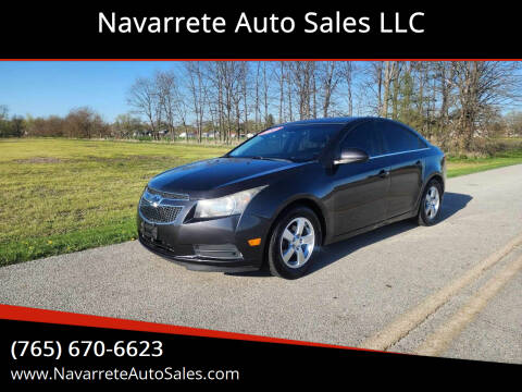 2014 Chevrolet Cruze for sale at Navarrete Auto Sales LLC in Frankfort IN