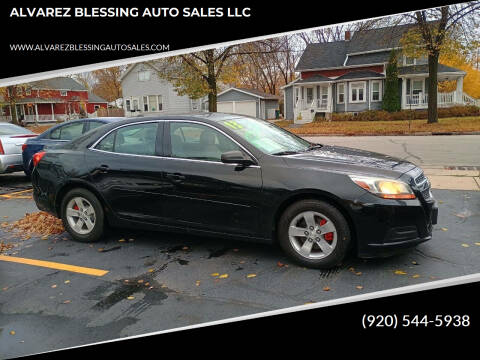 2013 Chevrolet Malibu for sale at ALVAREZ BLESSING AUTO SALES LLC in Green Bay WI