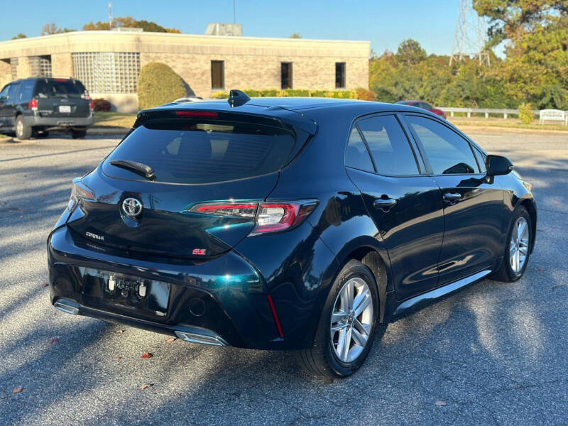 2019 Toyota Corolla Hatchback SE