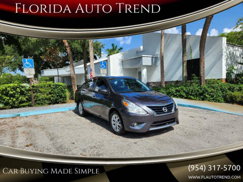 2015 Nissan Versa for sale at Florida Auto Trend in Plantation FL