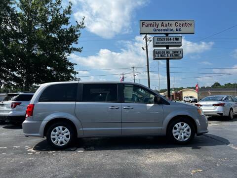 2014 Dodge Grand Caravan for sale at FAMILY AUTO CENTER in Greenville NC