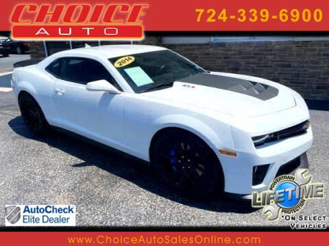 2014 Chevrolet Camaro for sale at CHOICE AUTO SALES in Murrysville PA