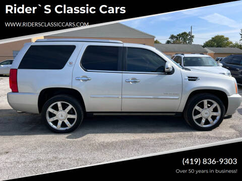 2010 Cadillac Escalade for sale at Rider`s Classic Cars in Millbury OH