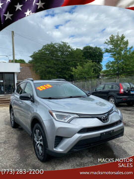 2018 Toyota RAV4 for sale at Macks Motor Sales in Chicago IL