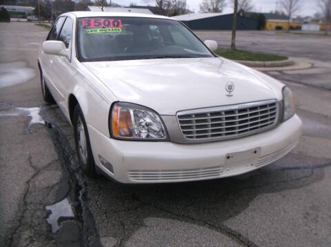 2001 Cadillac DeVille for sale at B.A.M. Motors LLC in Waukesha WI