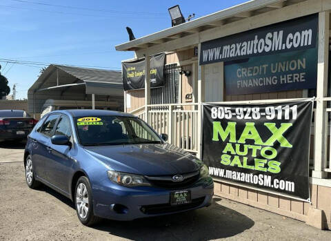 2011 Subaru Impreza for sale at Max Auto Sales in Santa Maria CA