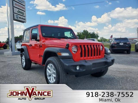 2023 Jeep Wrangler for sale at Vance Fleet Services in Guthrie OK