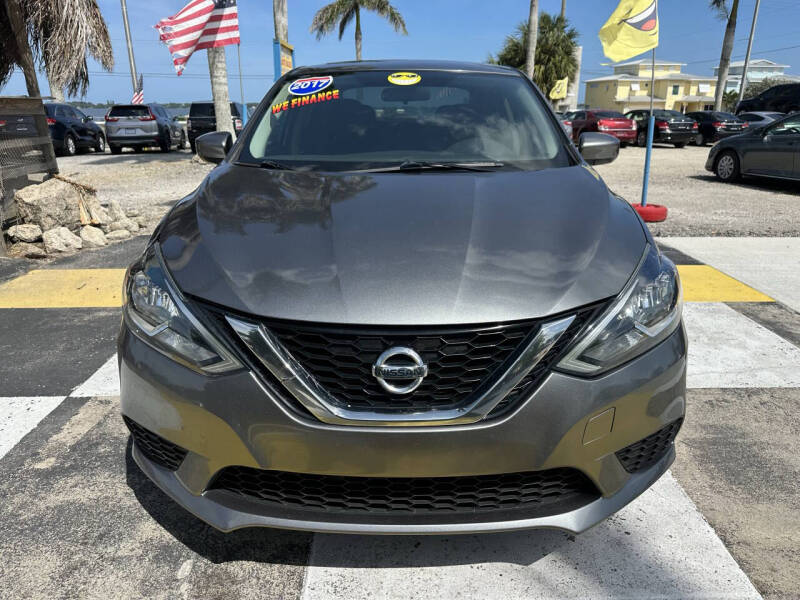 Used 2017 Nissan Sentra SV with VIN 3N1AB7AP0HY389357 for sale in Melbourne, FL