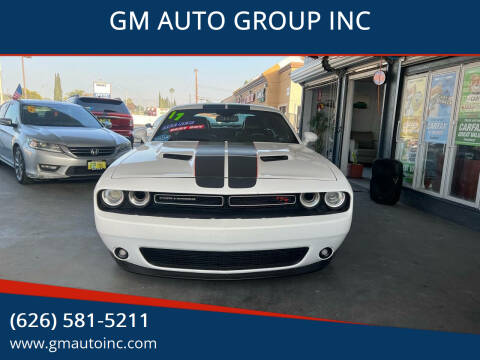 2017 Dodge Challenger for sale at GM AUTO GROUP INC in La Puente CA