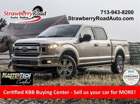 2018 Ford F-150 for sale at Strawberry Road Auto Sales in Pasadena TX