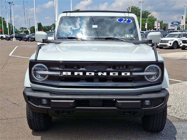 Used 2022 Ford Bronco 4-Door Outer Banks with VIN 1FMDE5BHXNLA76961 for sale in Philadelphia, PA