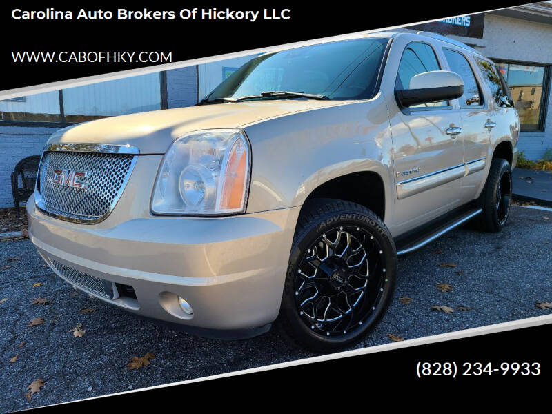 2007 GMC Yukon for sale at Carolina Auto Brokers of Hickory LLC in Newton NC