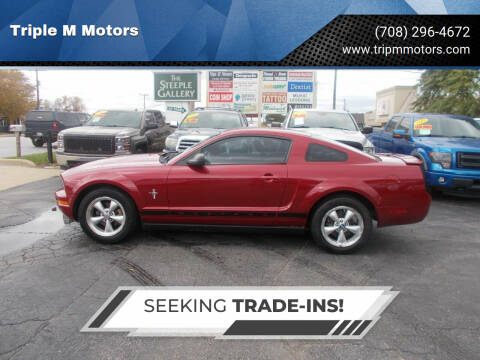 2007 Ford Mustang for sale at Triple M Motors in Saint John IN