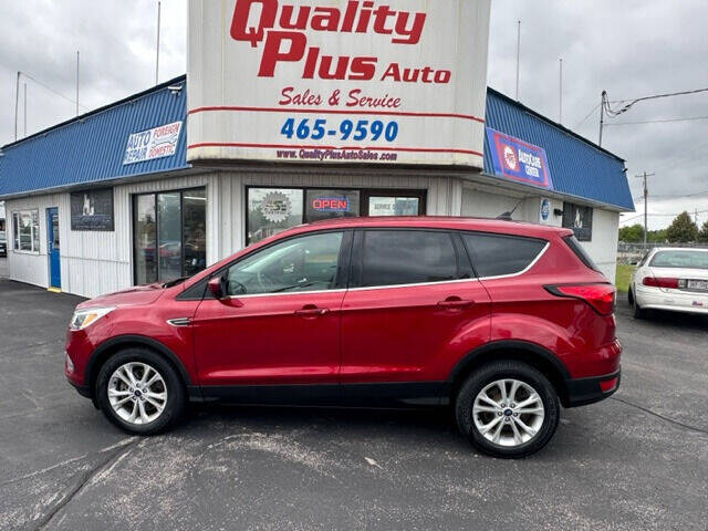 2019 Ford Escape for sale at QUALITY PLUS AUTO SALES AND SERVICE in Green Bay WI