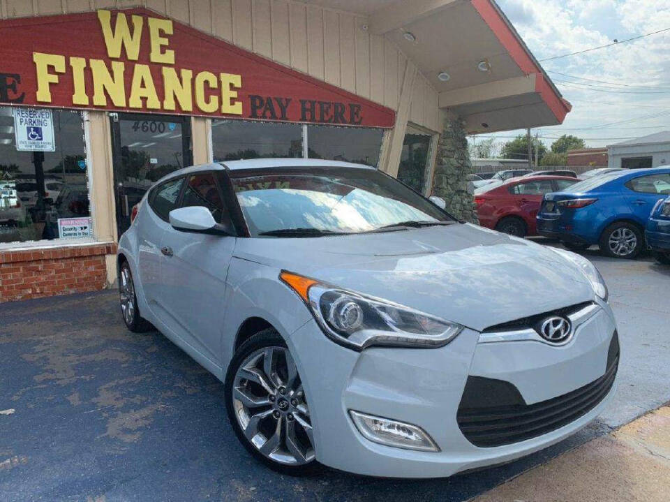 2015 Hyundai VELOSTER for sale at Caspian Auto Sales in Oklahoma City, OK