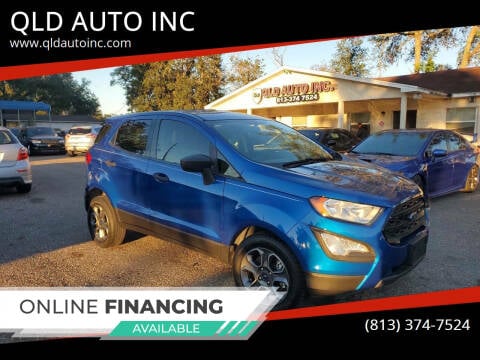 2020 Ford EcoSport for sale at QLD AUTO INC in Tampa FL