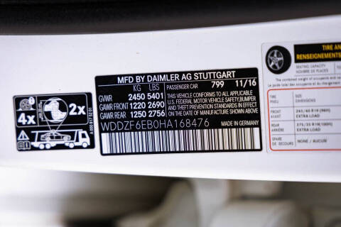 2017 Mercedes-Benz E-Class AMG E 43