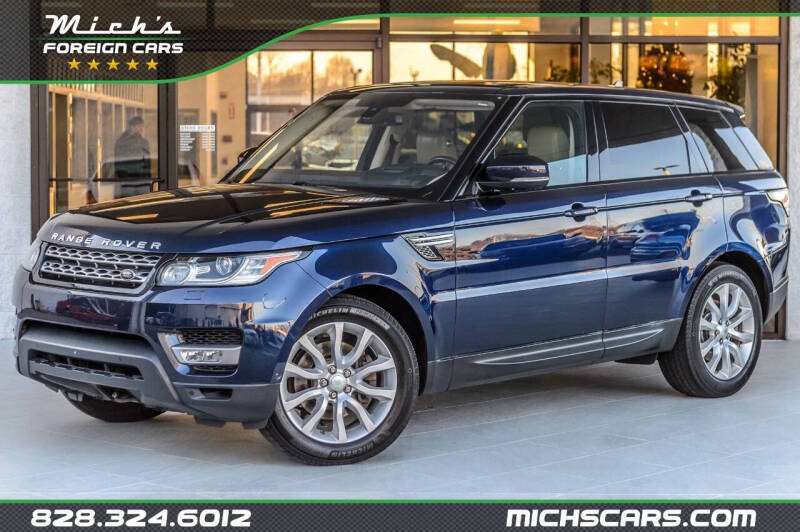 2016 Land Rover Range Rover Sport for sale at Mich's Foreign Cars in Hickory NC