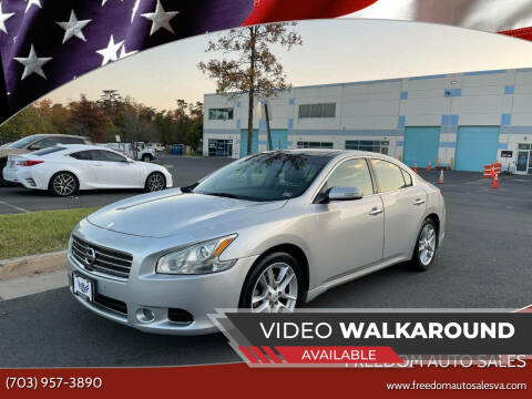 2009 Nissan Maxima for sale at Freedom Auto Sales in Chantilly VA