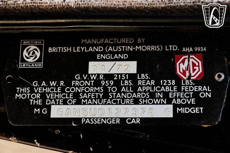 1973 MG Midget