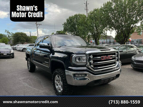 2017 GMC Sierra 1500 for sale at Shawn's Motor Credit in Houston TX