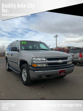 2005 Chevrolet Tahoe for sale at Quality Auto City Inc. in Laramie WY