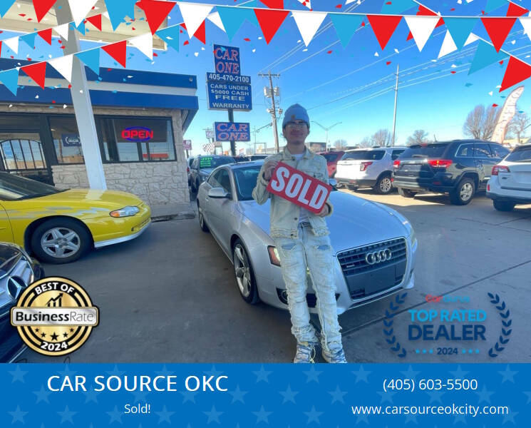 2012 Audi A5 for sale at CAR SOURCE OKC in Oklahoma City OK