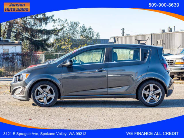 2016 Chevrolet Sonic for sale at Jensen Auto Sales in Spokane, WA