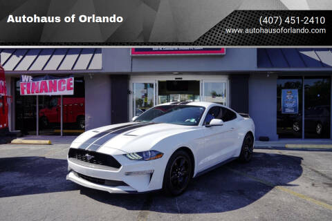 2018 Ford Mustang for sale at Autohaus of Orlando in Orlando FL