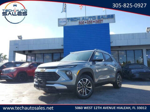 2024 Chevrolet TrailBlazer for sale at Tech Auto Sales in Hialeah FL