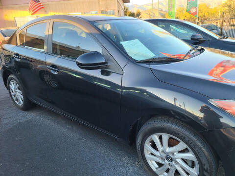 2013 Mazda MAZDA3 for sale at E and M Auto Sales in Bloomington CA