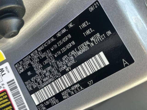 2021 Toyota Highlander Hybrid XLE