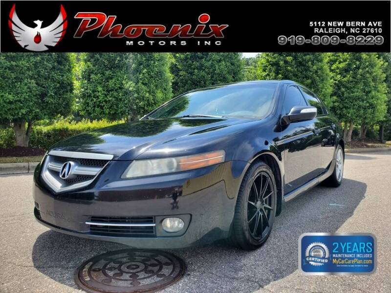 2007 Acura TL for sale at Phoenix Motors Inc in Raleigh NC