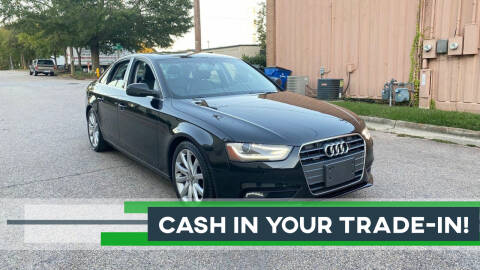 2013 Audi A4 for sale at Horizon Auto Sales in Raleigh NC