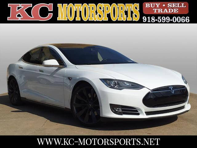 2013 Tesla Model S for sale at KC MOTORSPORTS in Tulsa OK