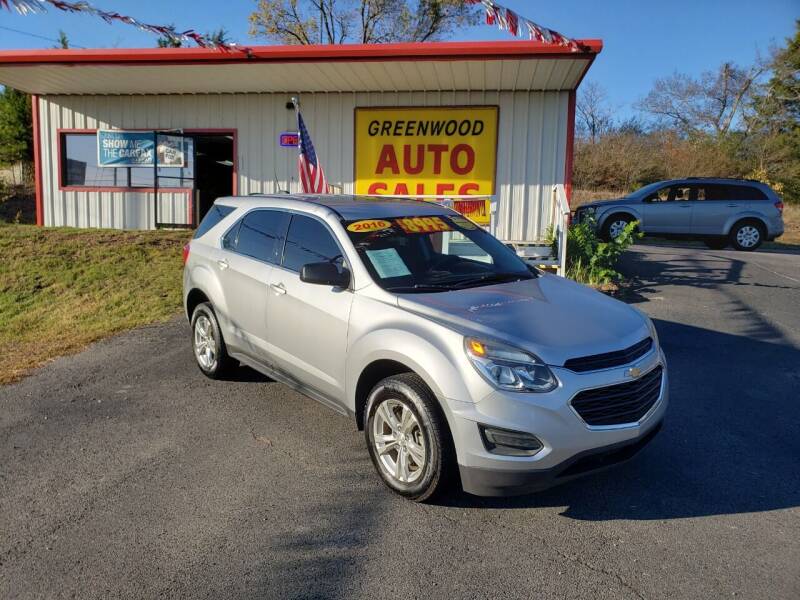 2016 Chevrolet Equinox for sale at Greenwood Auto Sales in Greenwood AR