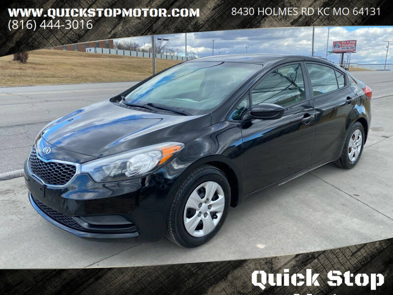2015 Kia Forte for sale at Quick Stop Motors in Kansas City MO