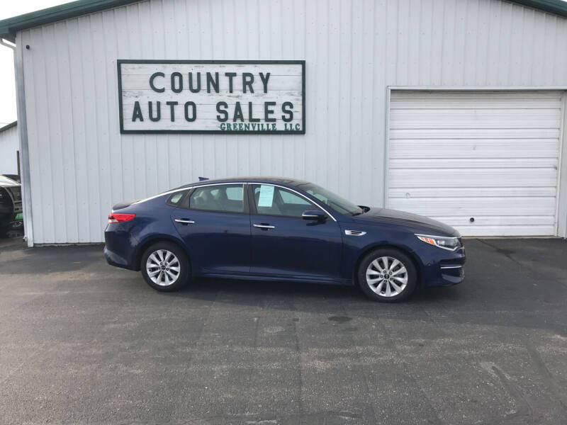 2016 Kia Optima for sale at COUNTRY AUTO SALES LLC in Greenville OH