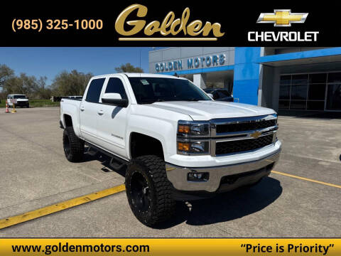 2015 Chevrolet Silverado 1500 for sale at GOLDEN MOTORS in Cut Off LA