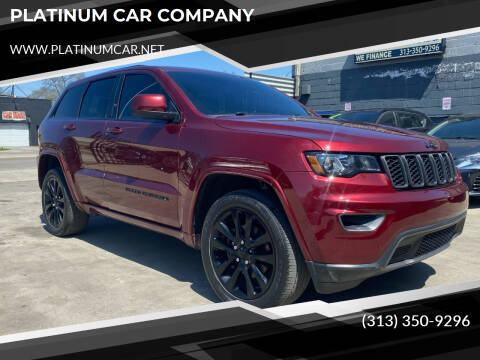 2018 Jeep Grand Cherokee for sale at PLATINUM CAR COMPANY in Detroit MI