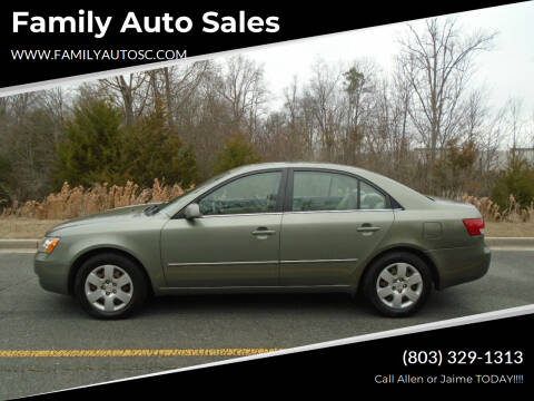 2007 Hyundai Sonata for sale at Family Auto Sales in Rock Hill SC