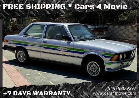 1982 BMW 3 Series for sale at FREE SHIPPING * Cars 4 Movie in Brea CA