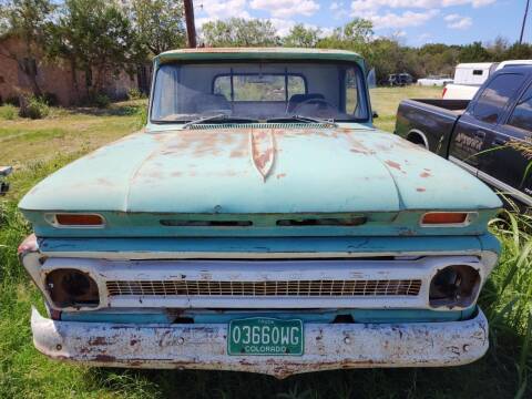 1965 Chevrolet C/K 1500 Series for sale at CLASSIC MOTOR SPORTS in Winters TX